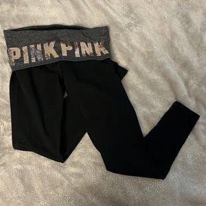 Victoria’s Secret PINK fold over leggings sz Small